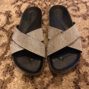 Rhinestone sandals